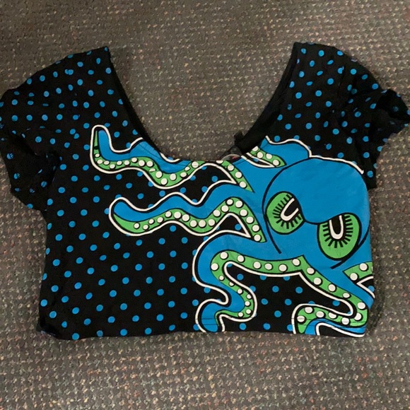 Open back crop top - Picture 1 of 3